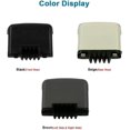 thumbnail image 3 of HELIAHO Car Interior Accessories Front Left Center Right Rear A/C Air Conditioning Vent Outlet Tab Clip Repair Compatible with Lexus ES340 ES350 (Color : Rear Beige Yellow) CJ911-100100, 3 of 6