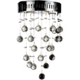 thumbnail image 2 of Elegant Lighting Galaxy 17" 3-Lights Royal Crystal Wall Sconce in Chrome/Clear, 2 of 3