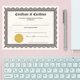 thumbnail image 5 of Sellos de certificado de lámina dorada con lámpara mágica, pegatinas autoadhesivas en relieve, 100 unidades, 5 of 7