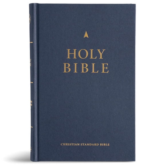 CSB Church Bible, Navy Hardcover, (Hardcover)