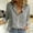 J-Grey, variant on Kcodviy Women's Loose Linen Button Compression Shirt Woman Solid Lapel Long Sleeves Long Sleeve Shirt Women for Layering T-Shirt Blouse Tops