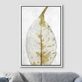 thumbnail image 2 of wall26 Framed Canvas Print Wall Art Duotone Gold Pastel Watercolor Rustic Forest Leaf Nature Wilderness Illustrations Modern Art Farmhouse/Country for Living Room, Bedroom, Office - 16"x24", 2 of 5