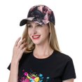 thumbnail image 5 of Honeii Cute Kittens Group Portrait Print Hat, Women's Baseball Hat Unisex Fit, Baseball Cap,Adjustable One Size, 5 of 6