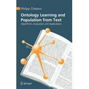 Angle View: Ontology Learning and Population from Text : Algorithms, Evaluation and Applications, Used [Hardcover]