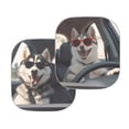 thumbnail image 7 of Jeiento Funny Husky Windshield Sunshade Car Front Sunshade Blocks Sun Visor Foldable Front Window Cover Sun Visor Keep Your Vehicle Cool Fit Car Front Window for Trucks SUV Van, 7 of 7