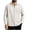 White, variant on YODETEY Men's Solid Button Down Long Sleeve Casual Twill Shirt with Chest Pocket,Lightweight Fit Dress Shirts,Size S-2XL