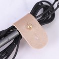 thumbnail image 3 of WEUVEB 3Ud Earphone Fixer Holder En PU Cuero Compacto Para Gestión De Cables En Cualquier Lugar, 3 of 6