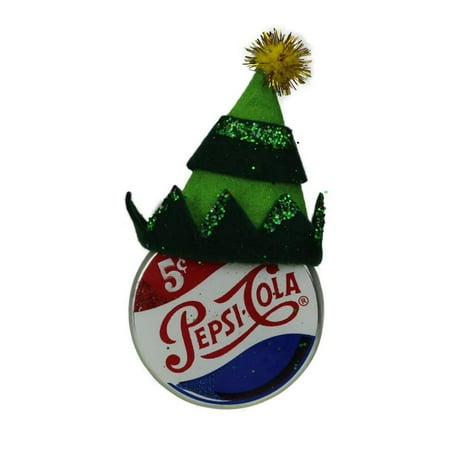 4.75" Green Jester Hat on Pepsi Logo Puck Shaped ...