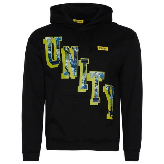 Chinatown Market Men's Unity Streetwear Pullover Hoodie Sweatshirt (Small, Black)