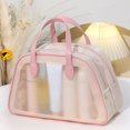 thumbnail image 1 of XWSHYW Contenedores de Almacenamiento El Lavado Trapezoidal y Separatista En Seco y Húmedo, Los Cosméticos para Mujer, El Almacenamiento de Viaje de Gran Capacidad, El Impermeable para Nadar y Bañars, 1 of 6