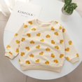 thumbnail image 1 of Suéter para niños pequeños, nueva camiseta de manga larga para niños y niñas, camisa de fondo para niños de otoño e invierno, ropa de bebé infantil 3T Gao Jinjia LED, 1 of 2
