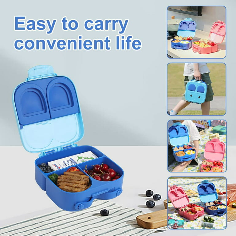 Lunch Box for Kids Lunch Containers Cute Box Bpa Free Snack Containers  Plastic Lunchboxes Kids School Lunch Box Tasty