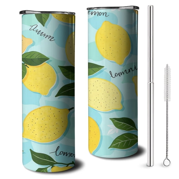 20 OZ Insulated Tumblers Slim Tumbler Cup with Straw,Thermal with Lids for Hot and Cold Drinks for Fathers Husband Mothers