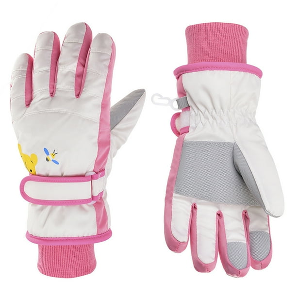 Guantes De Nieve De Invierno Guantes De Invierno De Esquí Para Niños Para Niños Niñas Guantes De Deportes Al Aire Libre Antideslizantes Impermeables Eigraketly AP007227-08