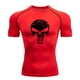 thumbnail image 1 of Camiseta de compresión para hombre, ropa deportiva de superhéroe para gimnasio, correr, Rashguard, de secado rápido, de manga corta, nueva, 1 of 5
