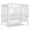 White, variant on Dream On Me Naples 4-in-1 Convertible Mini Crib White