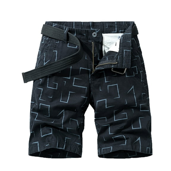 IROINNID Men's Casual Workout Shorts Breathable Outdoor Bermuda Shorts With Multi-Pocket