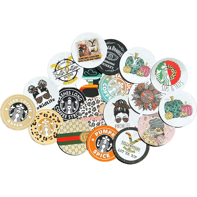 Freshie Cardstock Cut Out Rounds Circles Boujee Brands 2.5 Cutout Random  Mixed 12 pk Mom Life, Mama, Manly, Motorcycle, Pumpkin Spice Latte Bake  with Scented Beads Silicone Molds with Hole 