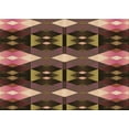 thumbnail image 1 of Ahgly Company Machine Washable Indoor Rectangle Transitional Bakers Brown Area Rugs, 4' x 6', 1 of 7