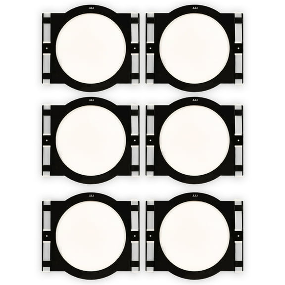 Theater Solutions RK8C In Ceiling Installation Rough In Kit for 8" Speakers 3 Pair Pack