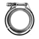 thumbnail image 4 of 2.5 Inch Turbo Exhaust Down Pipe Stainless Steel V Band Clamp 2pcs Flange Kit, 4 of 5