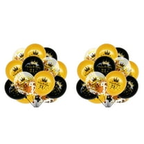 2 Count Party Balloons for Birthday Anniversary Glitter 21 Year