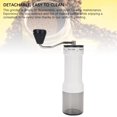 thumbnail image 4 of Manual Coffee Grinder, Hand Coffee Grinder with 40 Adjustable Settings, Portable Hand Crank Small Grinder Coffee Bean Grinder Hand Coffee Bean Mill for Home Camping, 4 of 7