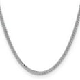 thumbnail image 3 of Auriga 925 Sterling Silver 3.25 mm Domed Curb Chain Necklace for Women 26", 3 of 5