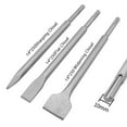thumbnail image 4 of Juego de 3 cinceles de ensanchamiento plano SDS S-harp de 250 mm para hormigón de piedra de Abanopi Pedazo de roca, 4 of 5