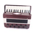 thumbnail image 2 of JGJJUGN Mini Instrument Accordion Model Ornament | Decorative Wooden Accordion | Musical Decor Piece | Unique Home and Office Accent | Vintage Style Model | Gift for Music Lovers | 2.75x2.36x0.98in, 2 of 5