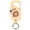 Orange, variant on Solivara Retractable Keychain Badge Reel Carabiner Anti Lost For Id Holder Access Control And Fishing Home(Grey,As Shown)