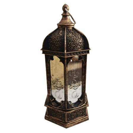 

Reduced Price!WINNW Ramadan Festival LED Electronic Night Light Home Decorative Wind Ramadan Decoration Gold