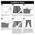 thumbnail image 3 of Freer Magnetic Insect Door Screen Breathable Door Mesh Curtain Fly Screen Door, 3 of 6