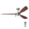 thumbnail image 6 of 3DSTR57AGPD-Visual Comfort Fan Collection-Monte Carlo Fans-Destin-3 Blade Ceiling Fan with Handheld Control and Includes Light Kit in  Style-57 Inch, 6 of 7