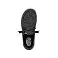 thumbnail image 2 of HEYDUDE Zapatillas Deportivas Wendy Knit Negro/Blanco Talle 7, 2 of 7