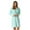 Mint Mini Hearts, variant on Just Love Nightgown / Women Sleepwear / Womans Pajamas