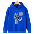 thumbnail image 5 of Nuevas sudaderas con capucha de Disney Stitch para niños y niñas, sudaderas de manga larga de otoño, jerséis Harajuku para niños, camisetas casuales con capucha, 5 of 5