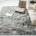 Super Soft Faux Fur Area Rugs for Bedroom Floor Shaggy Plush Carpet Rug, Indoor Rectangle