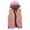 Pink, variant on Meichang Washable Electric Heated Vest for Men and Women 11 Heating Zones Heated Hoodie Winter Warm Up Heating Jacket Smart USB Charging Heating Vest