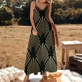 thumbnail image 2 of design Art Déco - fans de Luxe III Robe Sans Manches Robes d'Anniversaire pour Femmes Robe Femme, 2 of 4