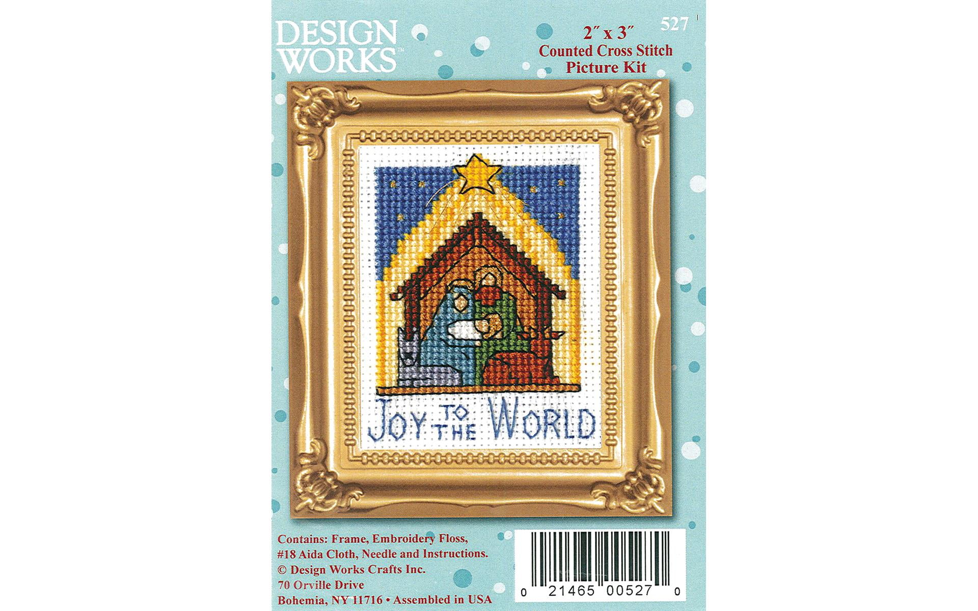 Design Works Cross Stitch Kit 2x3 Nativity