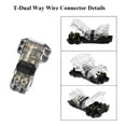 thumbnail image 5 of 15 Uds. Conectores de Cable de 3 VíAs y 2 Conectores de Cable T-Tap Compactos Universales de Bajo Voltaje Sin Pelar para Cable 18-22 AWG, 5 of 5