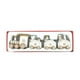 thumbnail image 2 of Adornos navideños, adornos navideños, regalos navideños. Tren de madera de cuatro secciones, ideal para decorar ventanas y mesas., 2 of 6