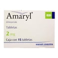 thumbnail image 1 of Amaryl 2 mg 15 tabletas, 1 of 2