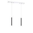 thumbnail image 4 of Z-Lite Forest 2 Light Steel LED Island Pendant in Brushed Nickel and Chrome, 4 of 7