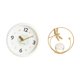 thumbnail image 5 of Reloj de pared,Reloj de pared decorativo,moderno y elegante.,Reloj de pared redondo silencioso y sin tictac,regalo,Estatua de bola de cristal,Estatuas de bolas de cristal para decoración del, 5 of 8
