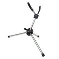 thumbnail image 1 of LADE LADE LD-128 Portable Foldable Soprano Saxophone Stand with Carrying Bag, Durable Metal Tripod Design for Studio Storage or Exhibition Display, 1 of 6