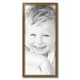 thumbnail image 2 of ArtToFrames 16x36 inch Muted Gold Glow Picture Frame, Gold MDF Poster Frame (4680), 2 of 8