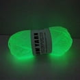 thumbnail image 4 of Diy Knitting Diy Tantouec Fluorescent Yarn Navy Blue, Diy Knitting Hand Knitted Glow in The Dark Yarn Luminous Yarn Fun Yarn, Yarn*1 Home Essentials, Woolen Needle, Clearance, 4 of 5
