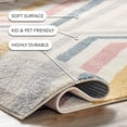 thumbnail image 3 of nuLOOM Neveah Contemporary Chevron Area Rug, 5' x 7' 5", Neveah Beige, 3 of 9
